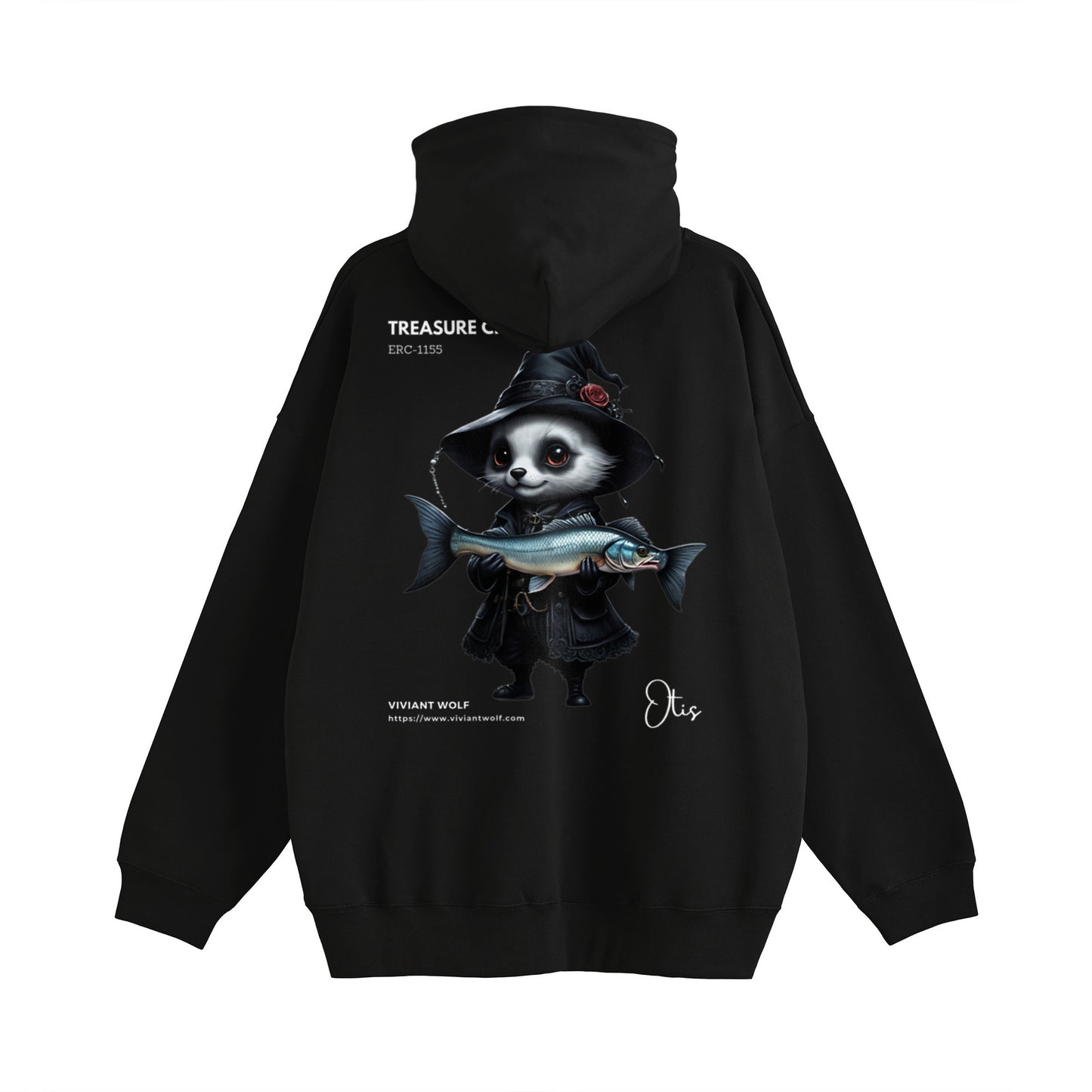 TREASURE CREST “OTIS” Full-Zip Big Silhouette Hoodie