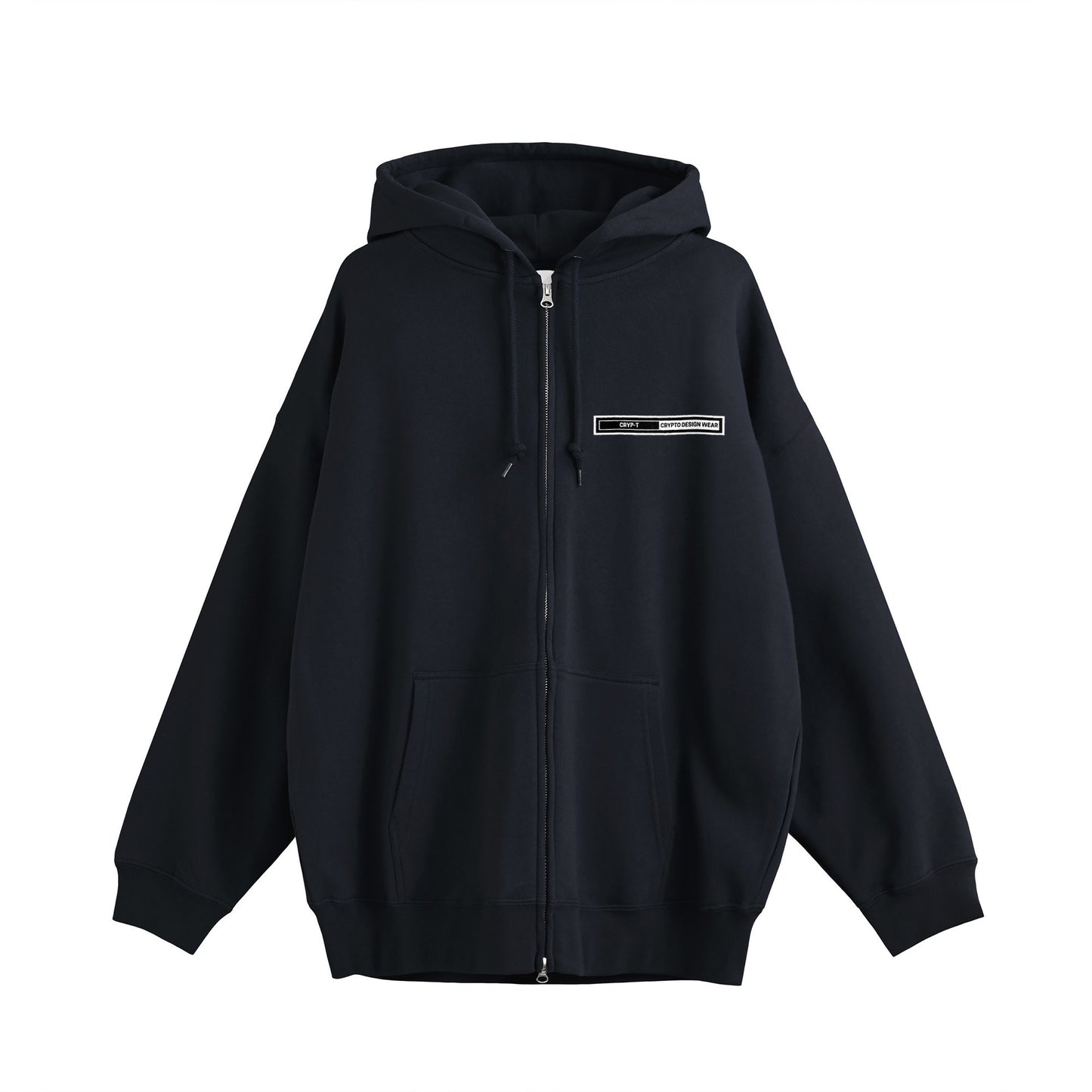 TREASURE CREST “OTIS” Full-Zip Big Silhouette Hoodie