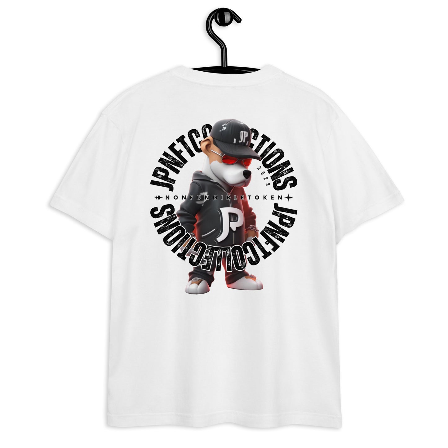 JP NFT COLLAB DESIGN TYPE-D0003 | Unisex high quality tee | White