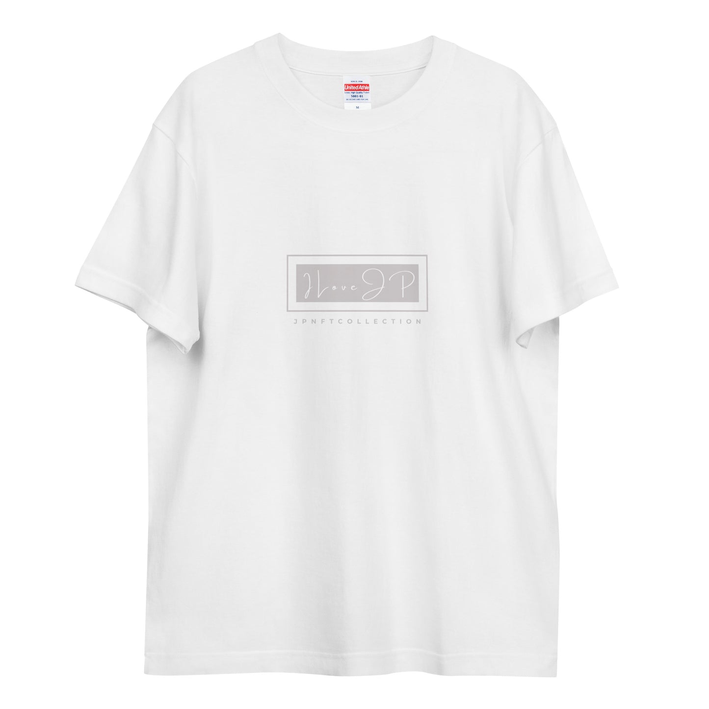 JP NFT COLLAB DESIGN TYPE-D0003 | Unisex high quality tee | White