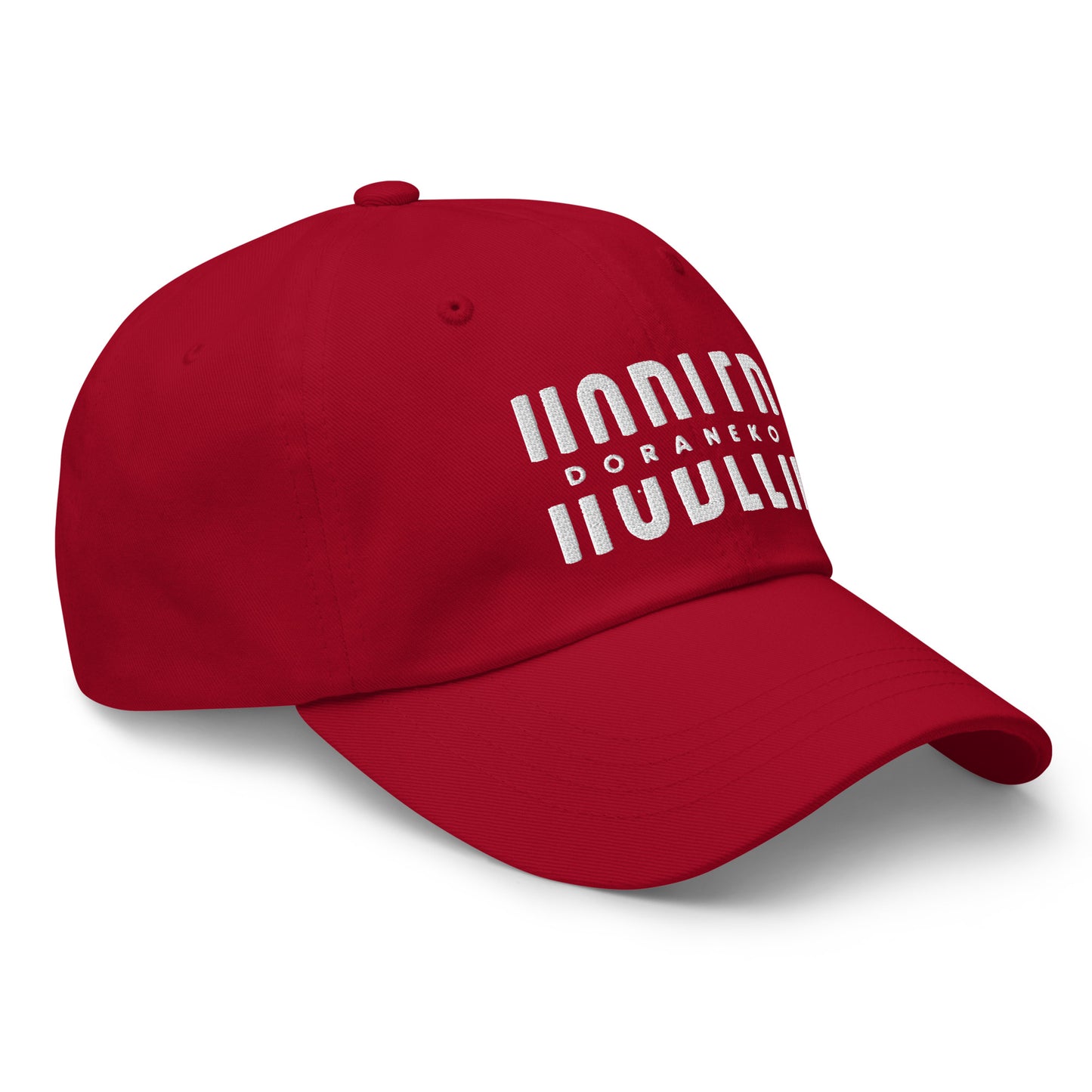 DORANEKO COLLAB ORIGINAL DESIGN | Classic Dad hat | 刺繍ロゴ 6colors