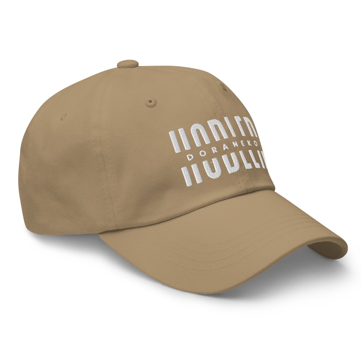 DORANEKO COLLAB ORIGINAL DESIGN | Classic Dad hat | 刺繍ロゴ (側面BRロゴなし) 4colors