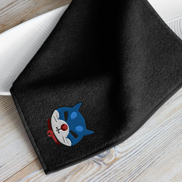 DORANEKO COLLAB DESIGN | Imabari Cotton hand towel embroidery logo | 7colors