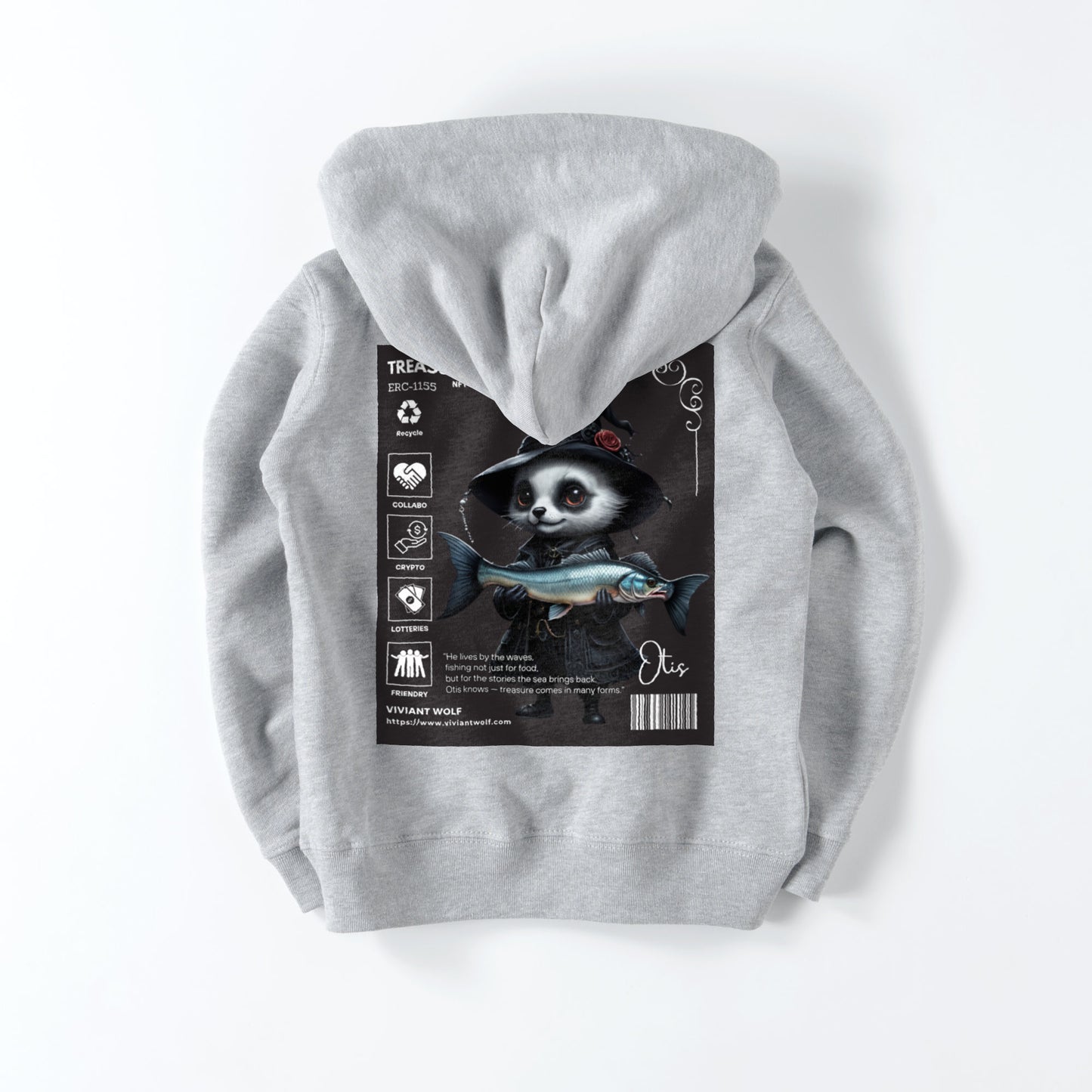TREASURE CREST “OTIS” Kids Pullover Hoodie