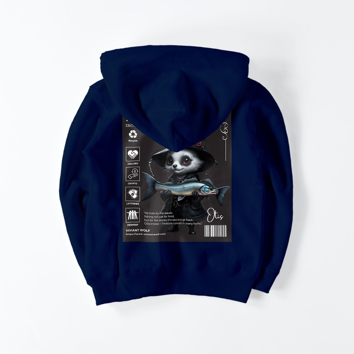 TREASURE CREST “OTIS” Kids Pullover Hoodie