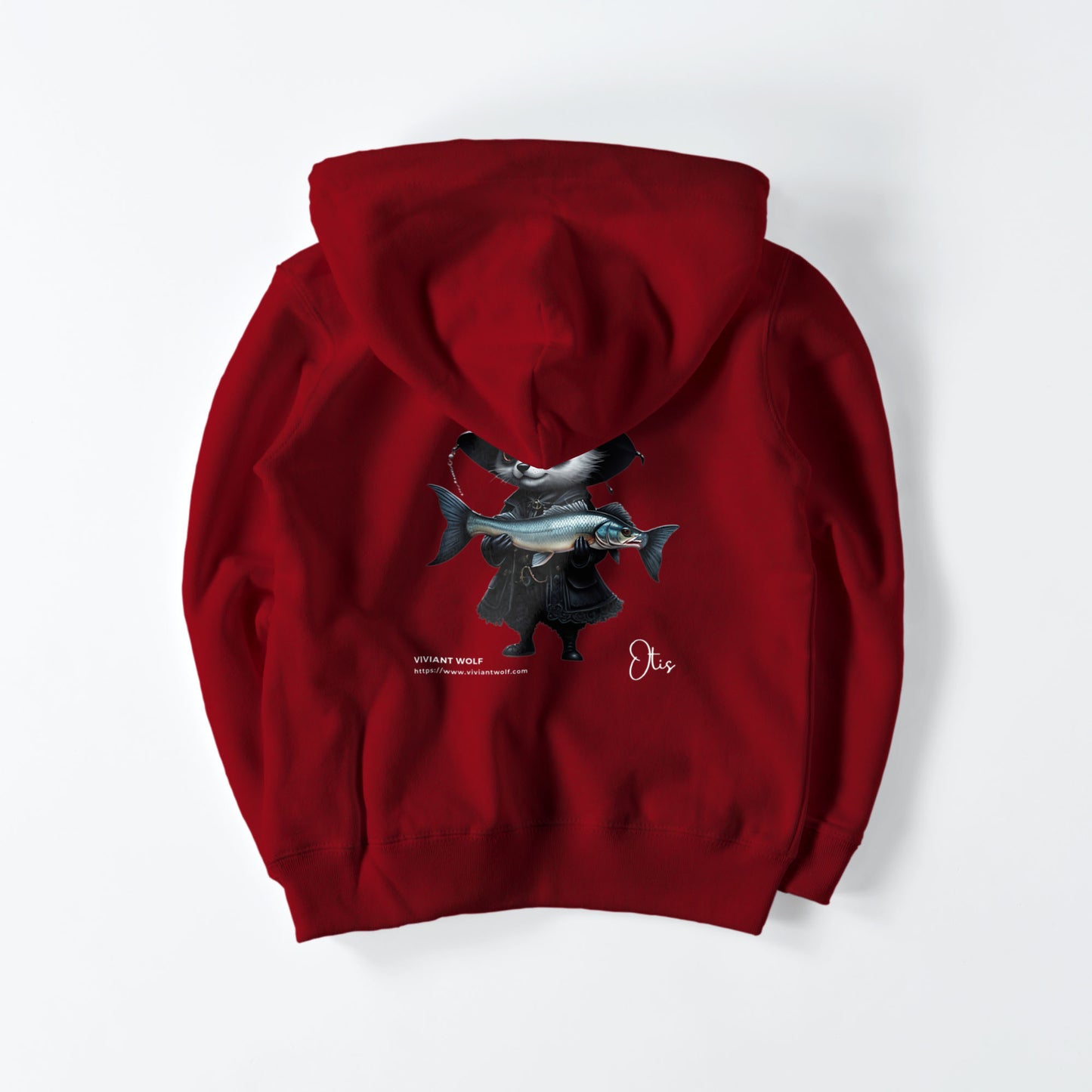 TREASURE CREST “OTIS” Kids Zip-Up Sweat Hoodie Simple Design