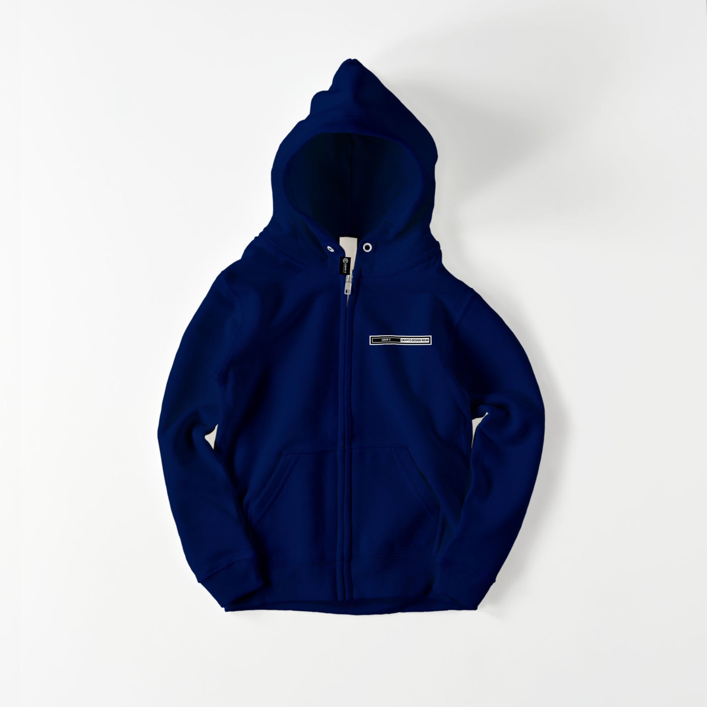 TREASURE CREST “OTIS” Kids Zip-Up Sweat Hoodie Simple Design