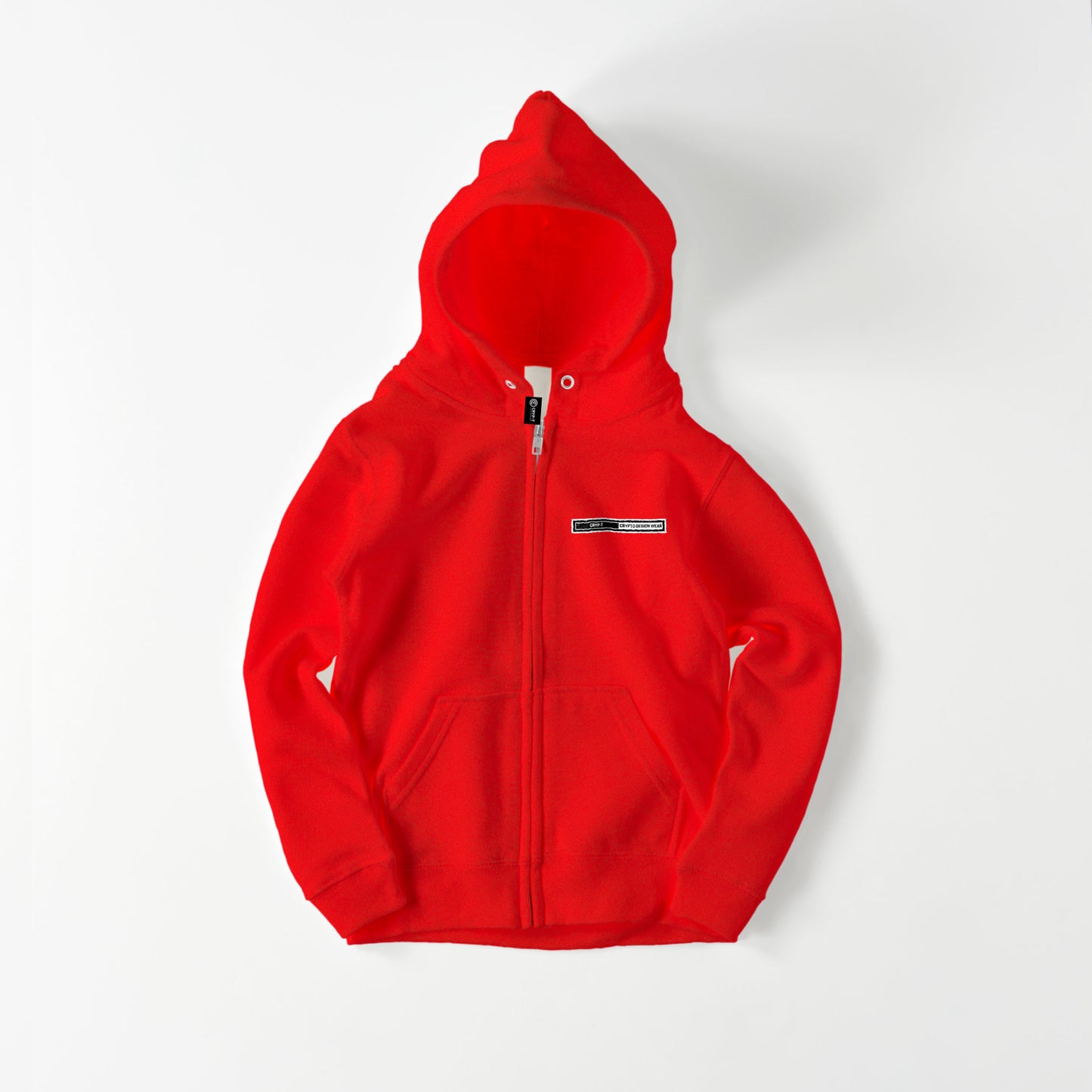 TREASURE CREST “OTIS” Kids Zip-Up Sweat Hoodie Simple Design