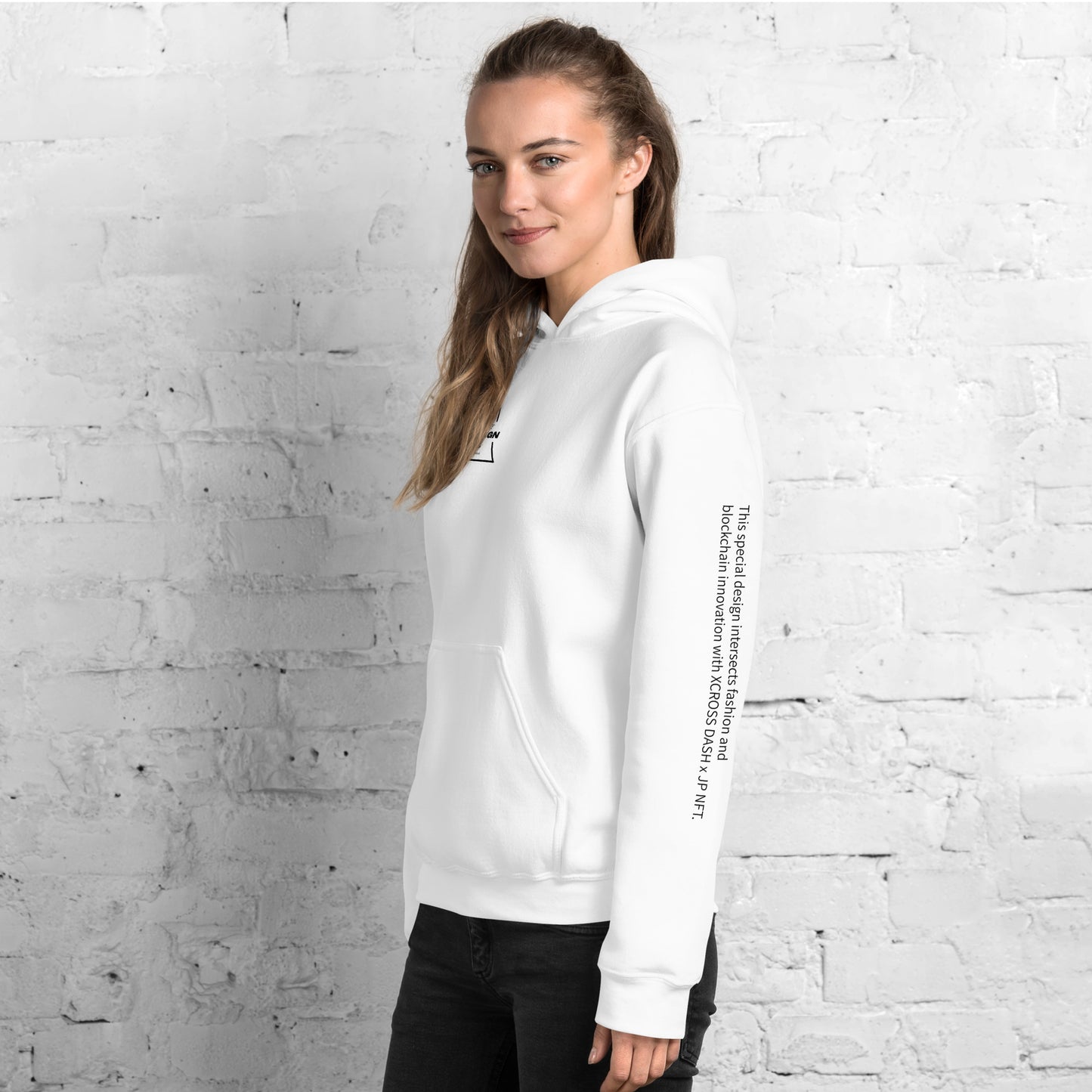 JP NFT COLLAB DESIGN TYPE-X0006 | Unisex Parker | White