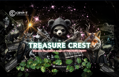 【限定コラボ】NFTキャラが背中を飾る！TREASURE CREST × CRYP-Tアパレル登場！