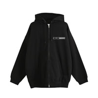 TREASURE CREST “OTIS” Full-Zip Big Silhouette Hoodie