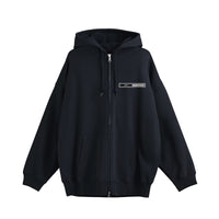 TREASURE CREST “OTIS” Full-Zip Big Silhouette Hoodie