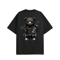 TREASURE CREST ”MAGICIAN'S BLACK BEAR” T-Shirt