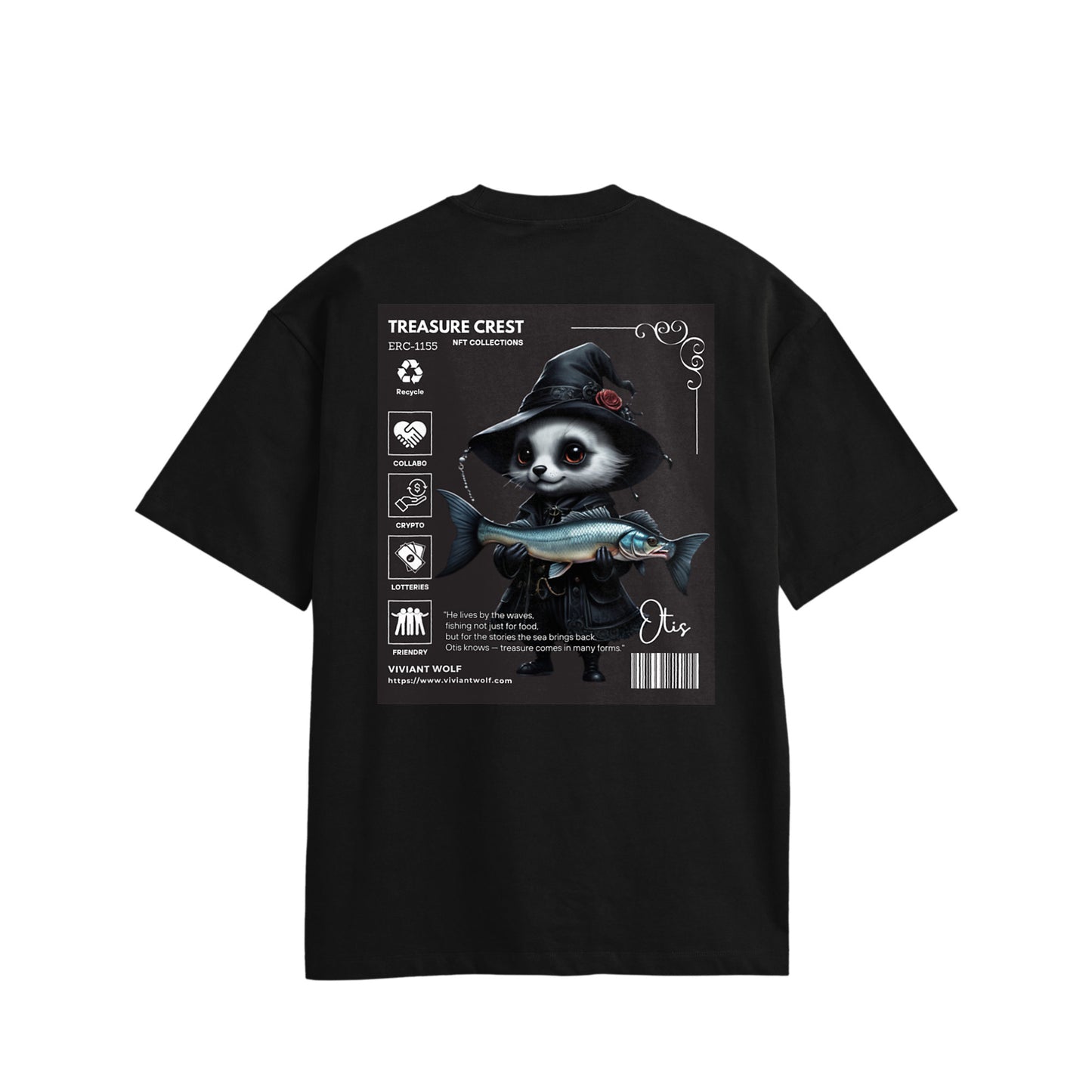 TREASURE CREST “OTIS” Oversized Cotton T-Shirt