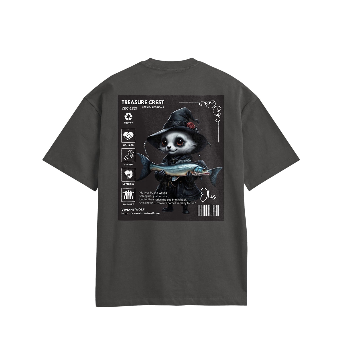 TREASURE CREST “OTIS” Oversized Cotton T-Shirt