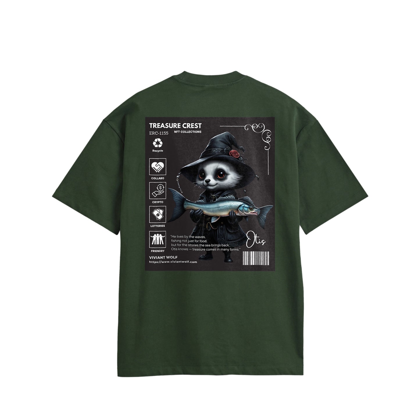 TREASURE CREST “OTIS” Oversized Cotton T-Shirt