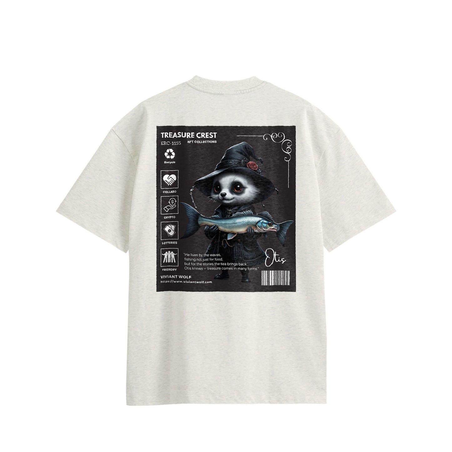 TREASURE CREST “OTIS” Oversized Cotton T-Shirt