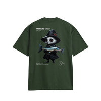 TREASURE CREST “OTIS” Oversized Cotton T-Shirt Simple Design