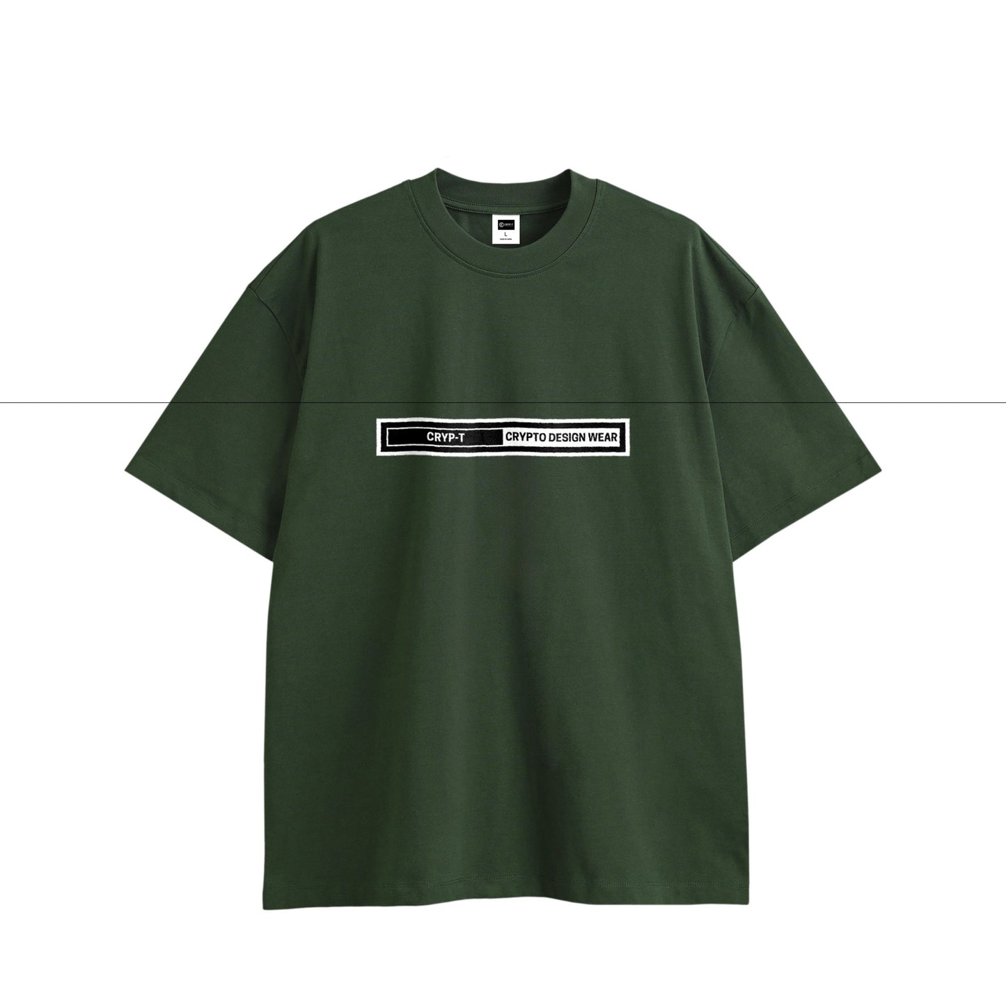 TREASURE CREST “OTIS” Oversized Cotton T-Shirt Simple Design