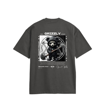 TREASURE CREST “GRIZZLY” Oversized Cotton T-Shirt
