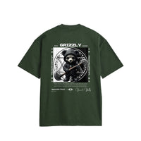 TREASURE CREST “GRIZZLY” Oversized Cotton T-Shirt
