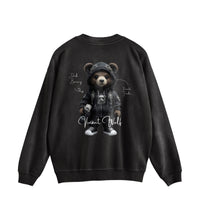 TREASURE CREST “DUSK BEARING” Vintage-Wash Sweat Pullover