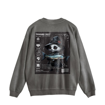 TREASURE CREST NFT “OTIS” Vintage-Wash Sweat Pullover