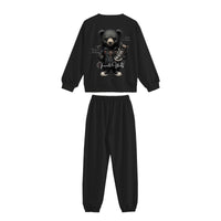 TREASURE CREST “MAGICIAN'S BLACK BEAR” Sweatshirt Setup
