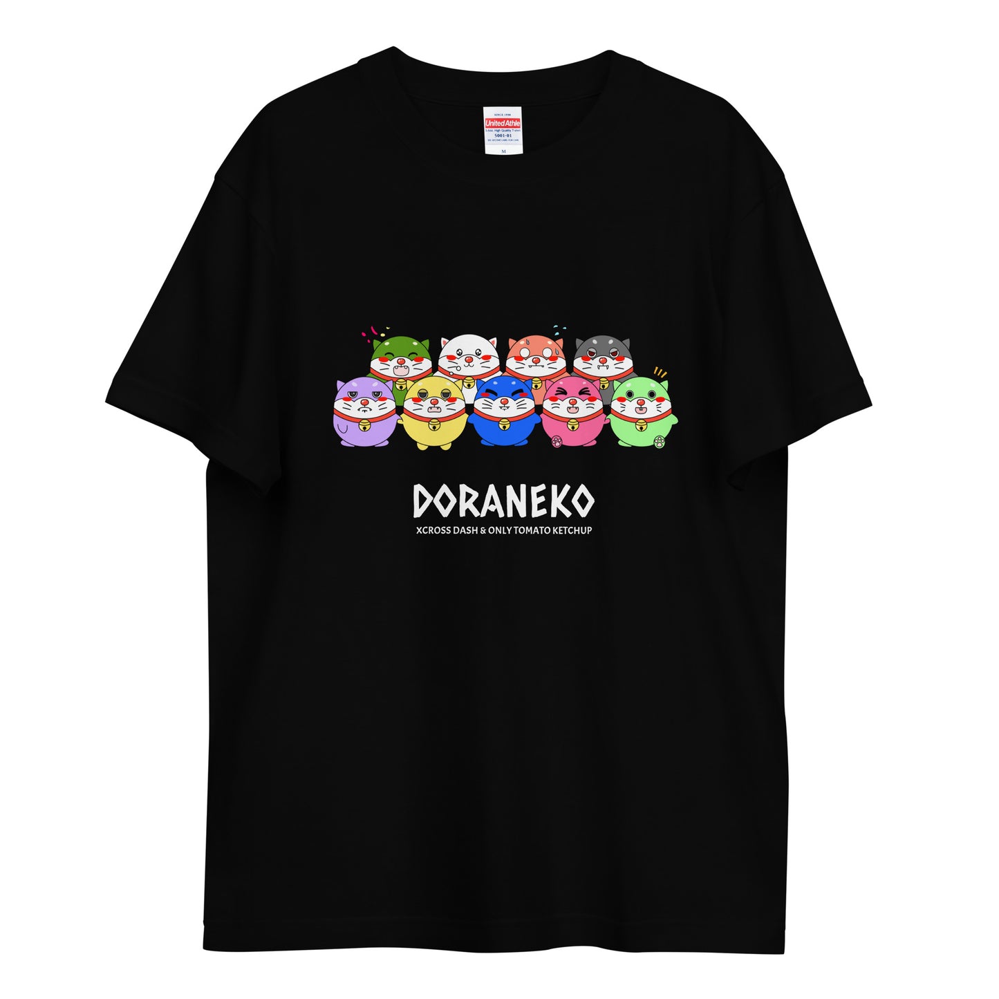 TOMATO KETCHUP COLLAB | DORANEKO DESIGN TYPE-C | Unisex high quality tee | 6colors