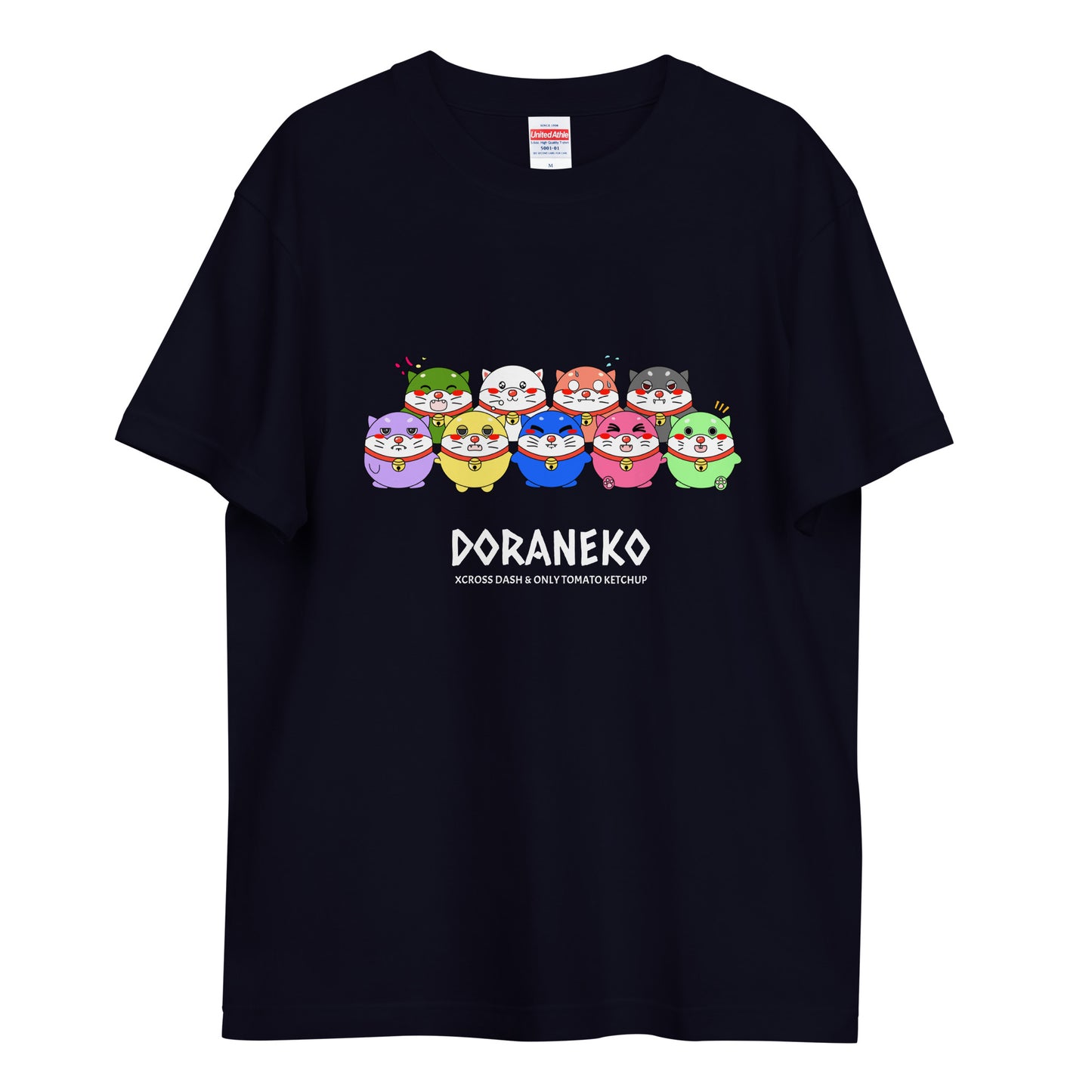 TOMATO KETCHUP COLLAB | DORANEKO DESIGN TYPE-C | Unisex high quality tee | 6colors
