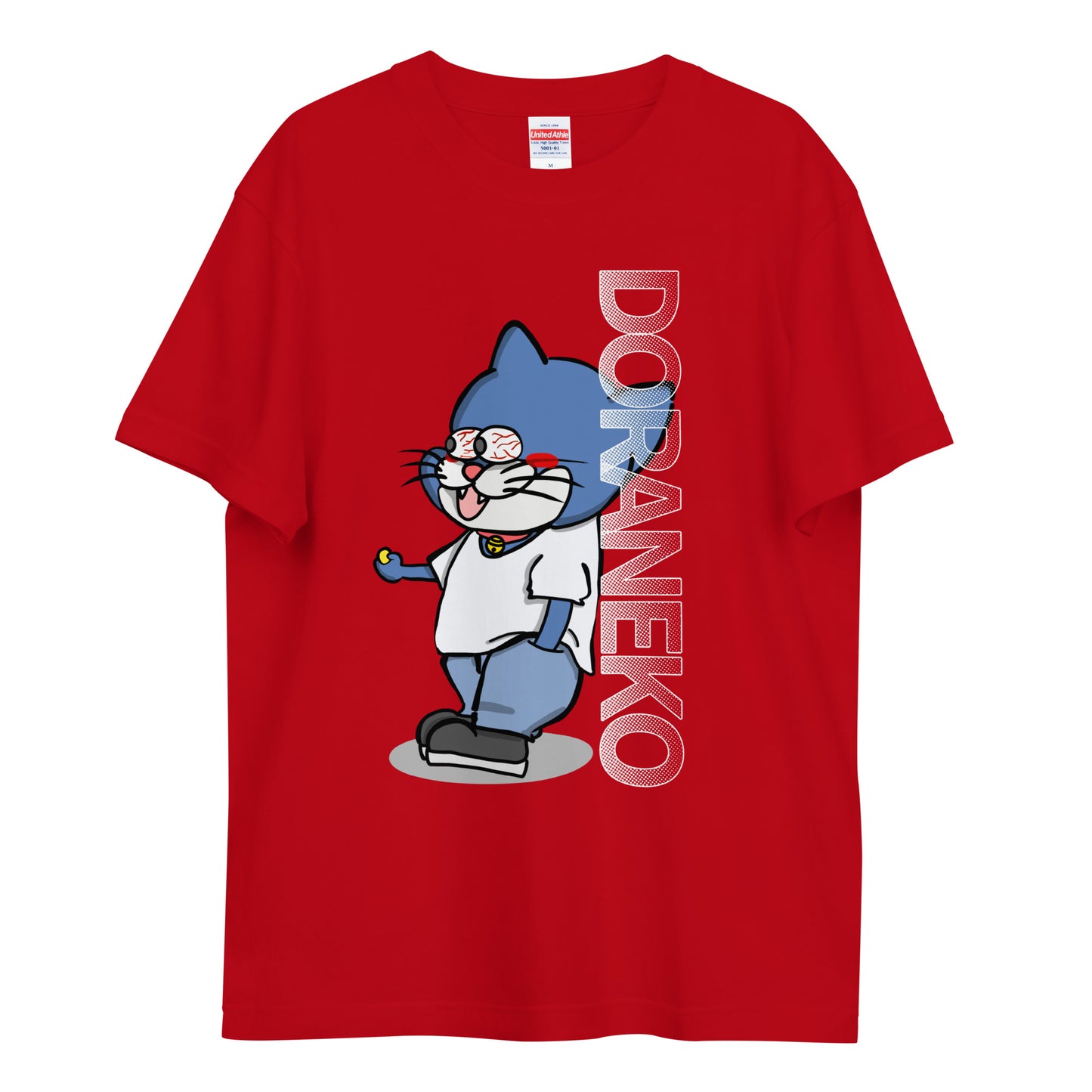 TOMATO KETCHUP COLLAB | DORANEKO DESIGN TYPE-A | Unisex high quality tee | 6colors