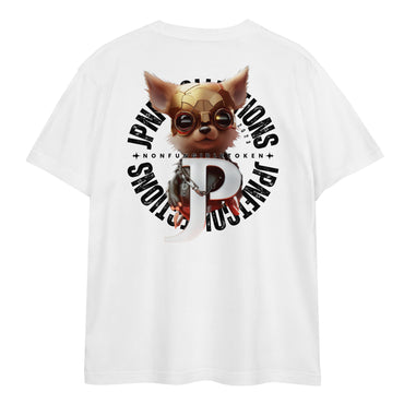 JP NFT COLLAB DESIGN TYPE-D0005 | Unisex high quality tee | White