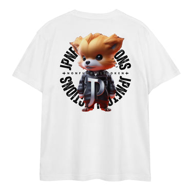 JP NFT COLLAB DESIGN TYPE-F0006 | Unisex high quality tee | White