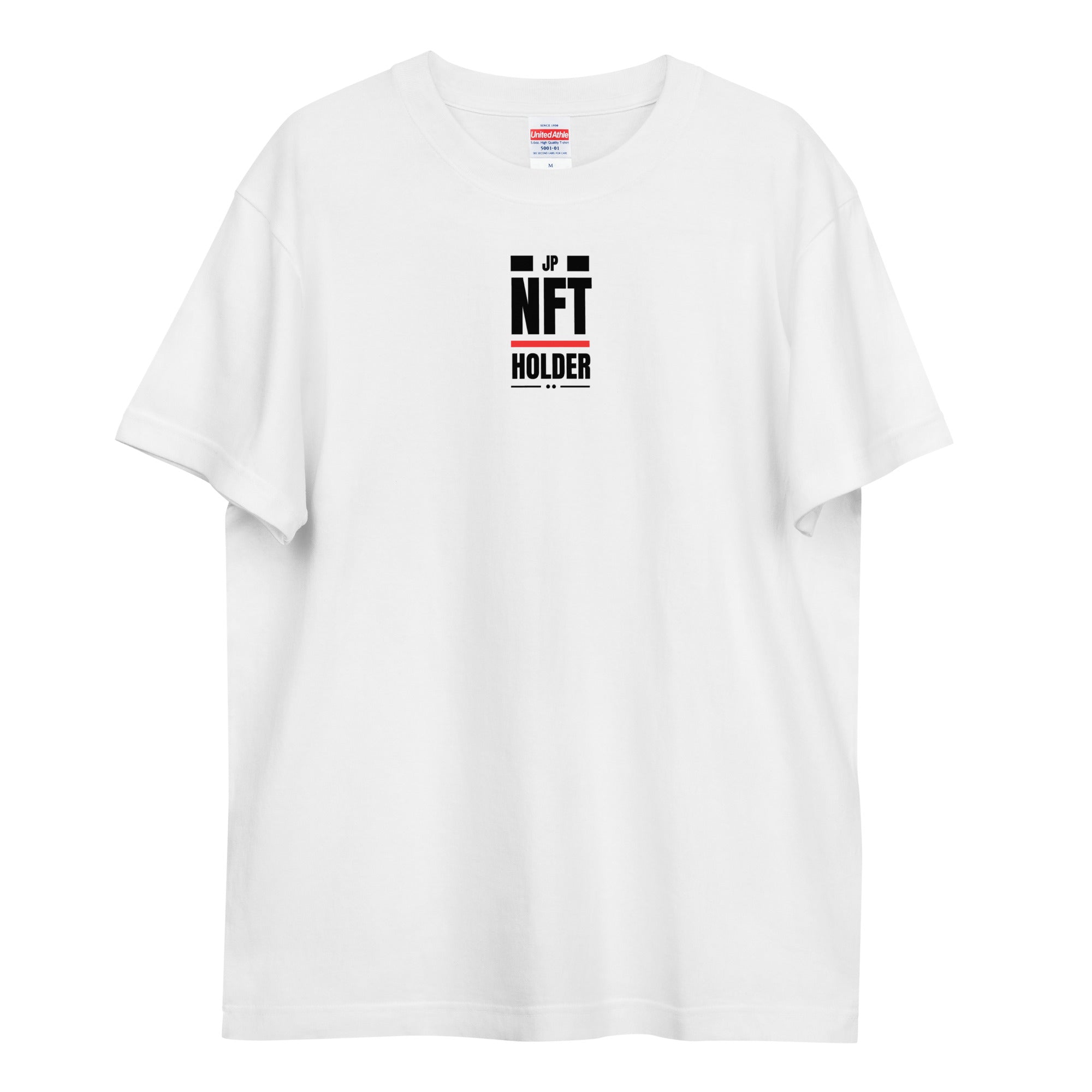 JP NFT COLLAB DESIGN TYPE-F0006 | Unisex high quality tee | White