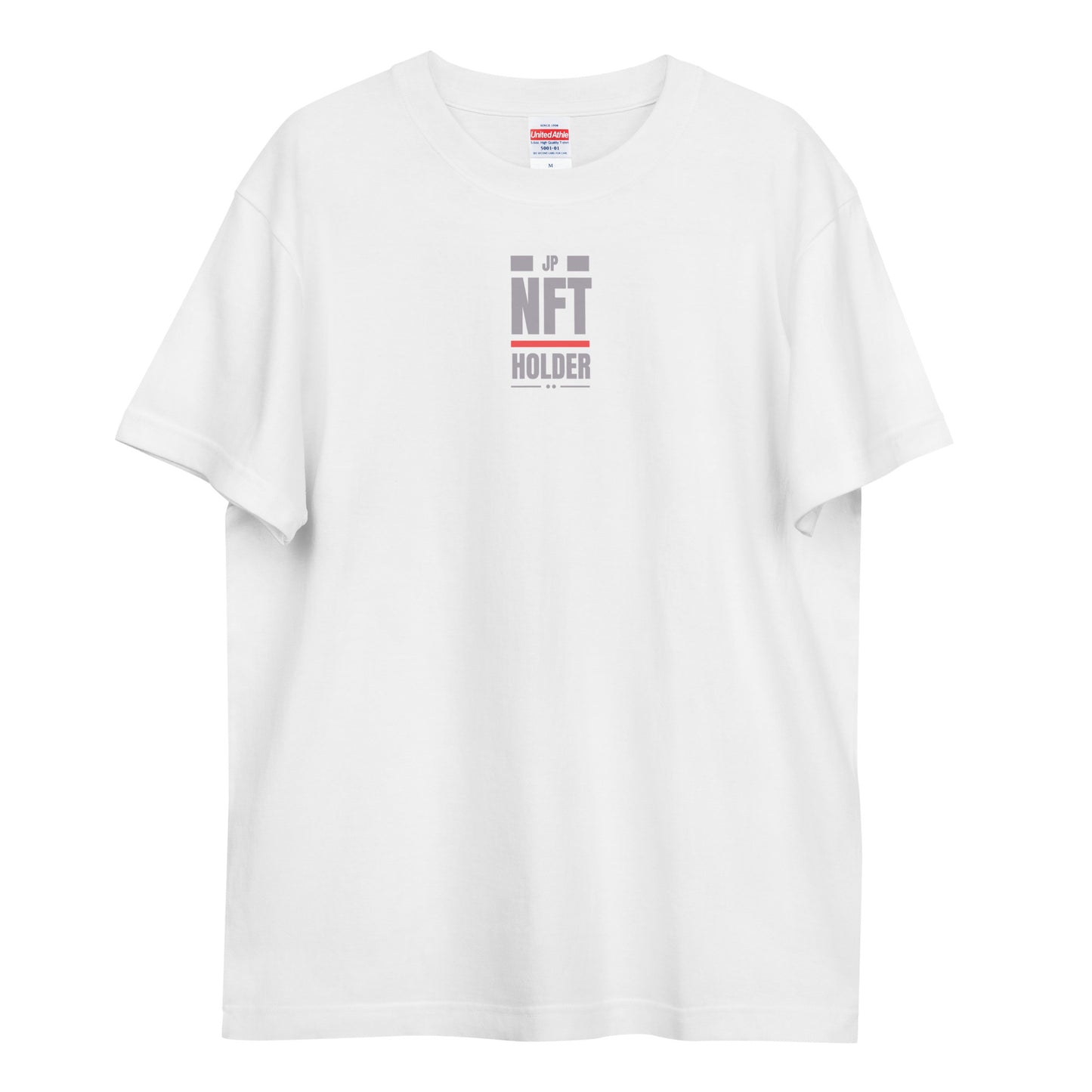 JP NFT COLLAB DESIGN TYPE-F0006X | Unisex high quality tee | White