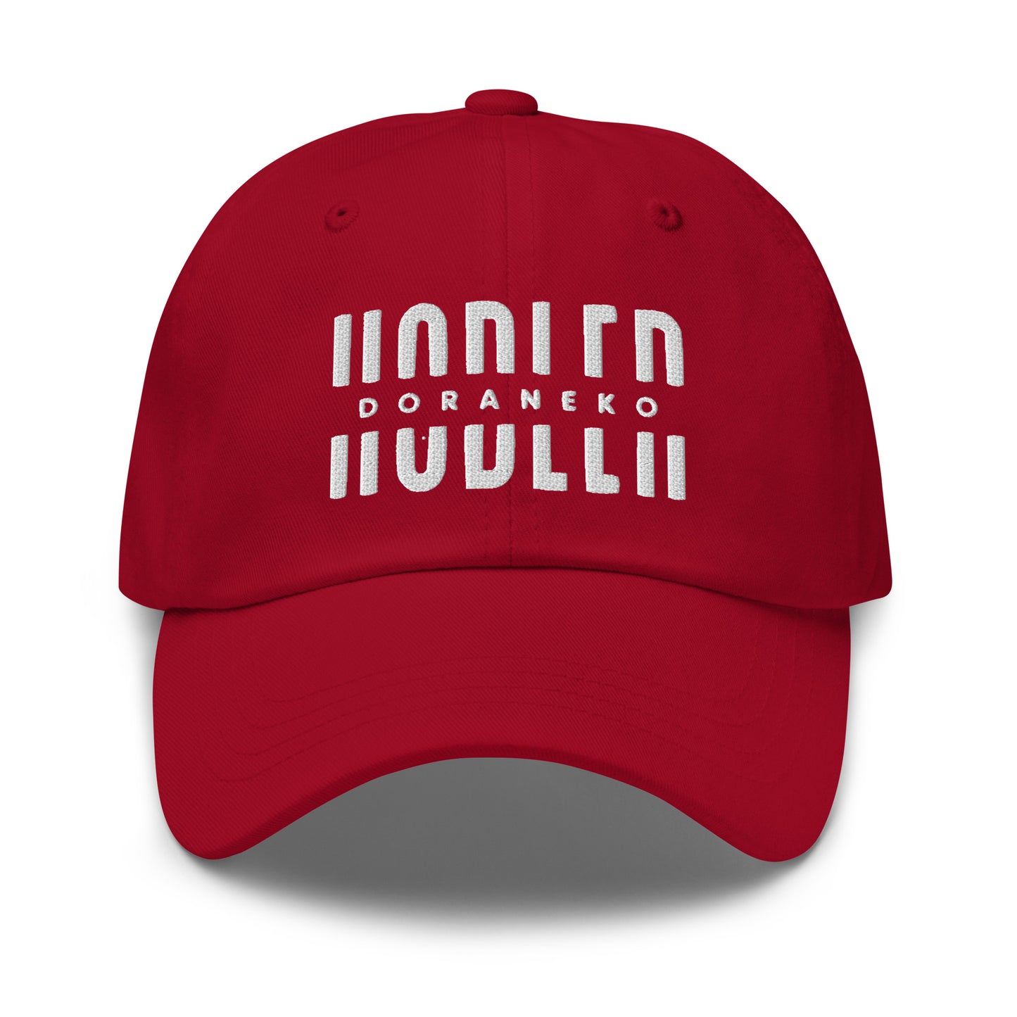 DORANEKO COLLAB ORIGINAL DESIGN | Classic Dad hat  | 刺繍ロゴ 6colors