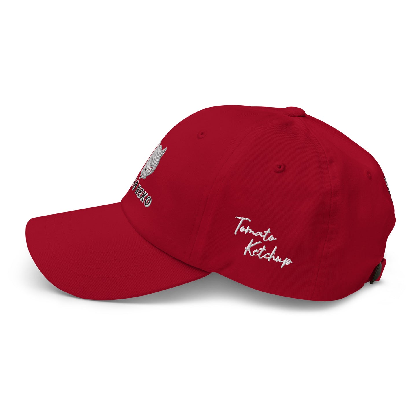 TOMATO KETCHUP COLLAB DORANEKO ORIGINAL DESIGN  | Classic Dad hat  | 刺繍ロゴ 6colors