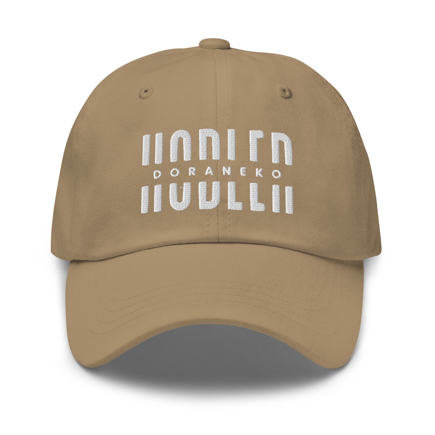 DORANEKO COLLAB ORIGINAL DESIGN | Classic Dad hat  | 刺繍ロゴ (側面BRロゴなし) 4colors