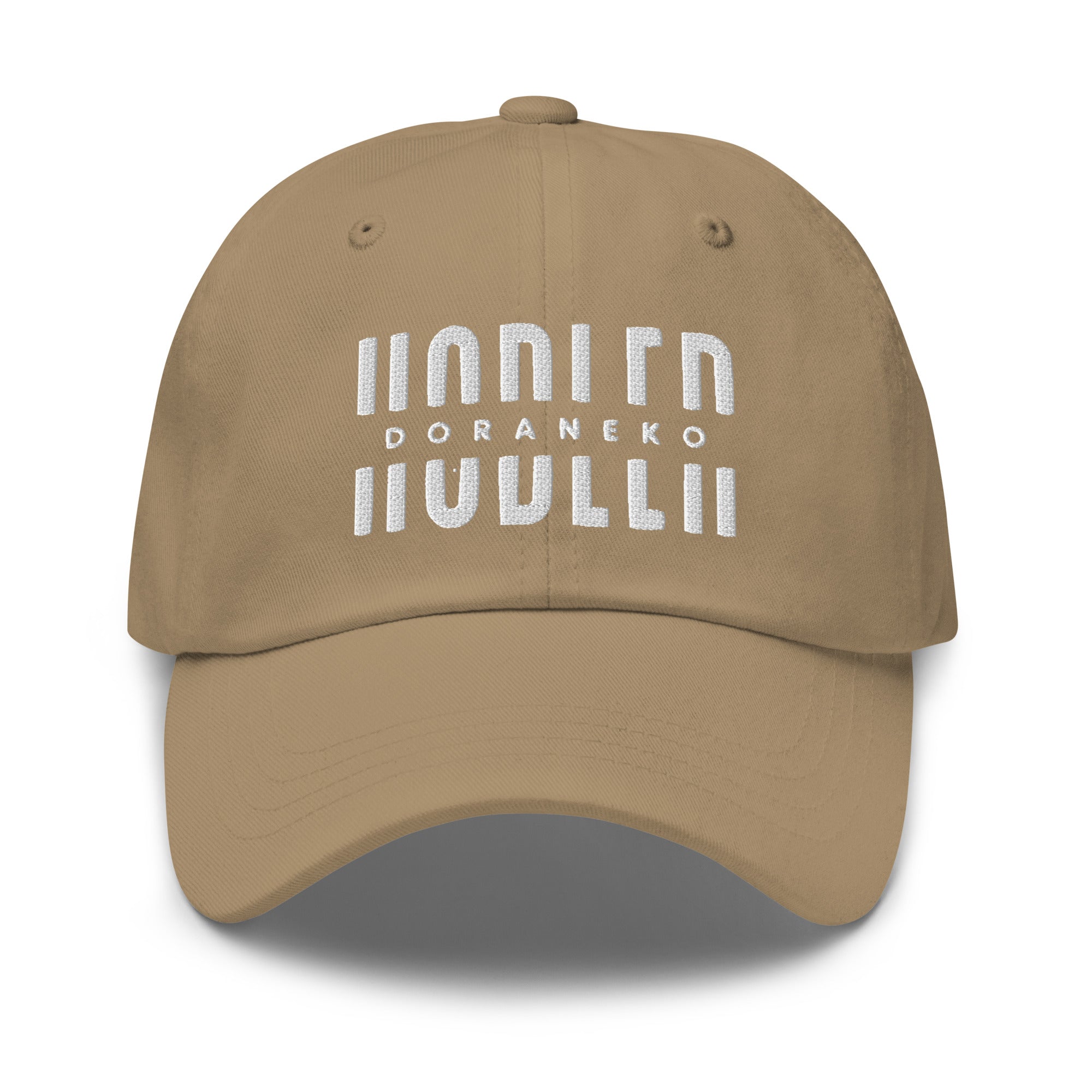 DORANEKO COLLAB ORIGINAL DESIGN | Classic Dad hat  | 刺繍ロゴ (側面BRロゴなし) 4colors