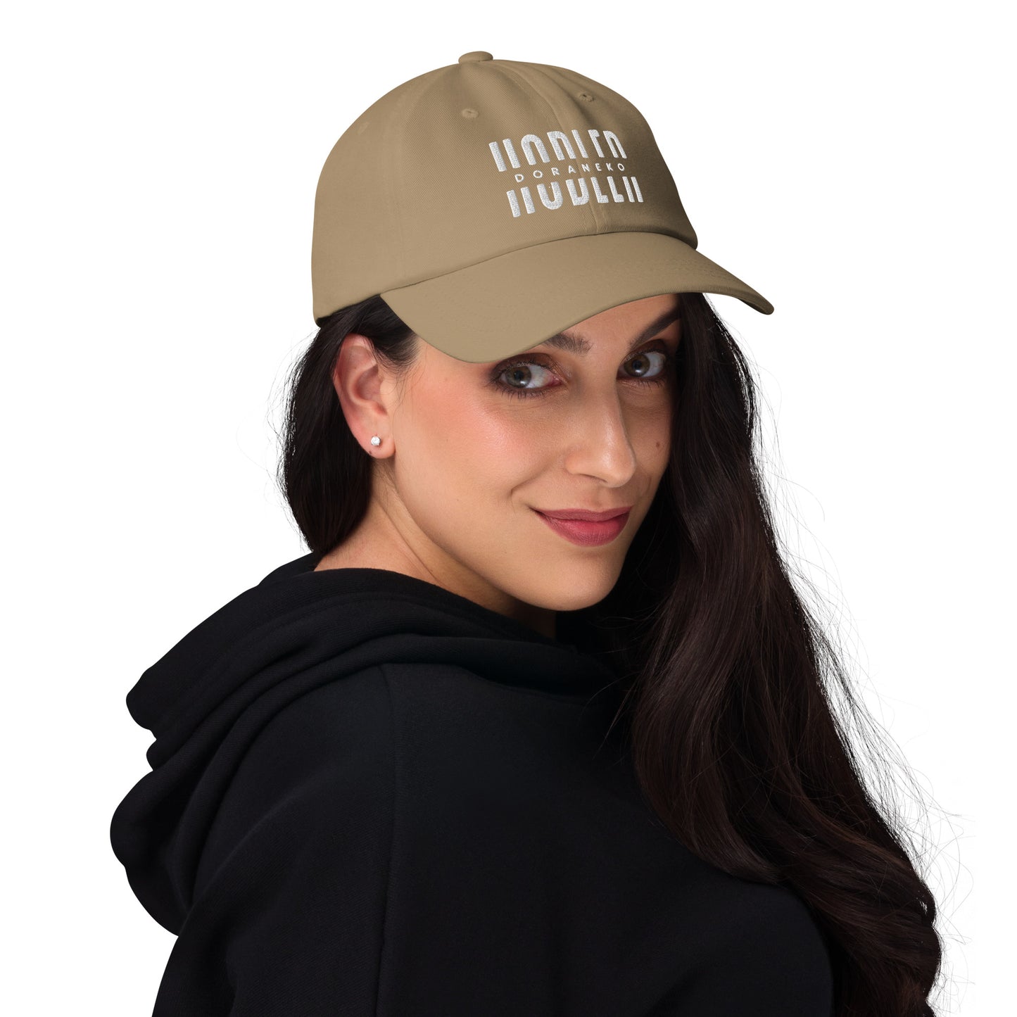 DORANEKO COLLAB ORIGINAL DESIGN | Classic Dad hat  | 刺繍ロゴ (側面BRロゴなし) 4colors