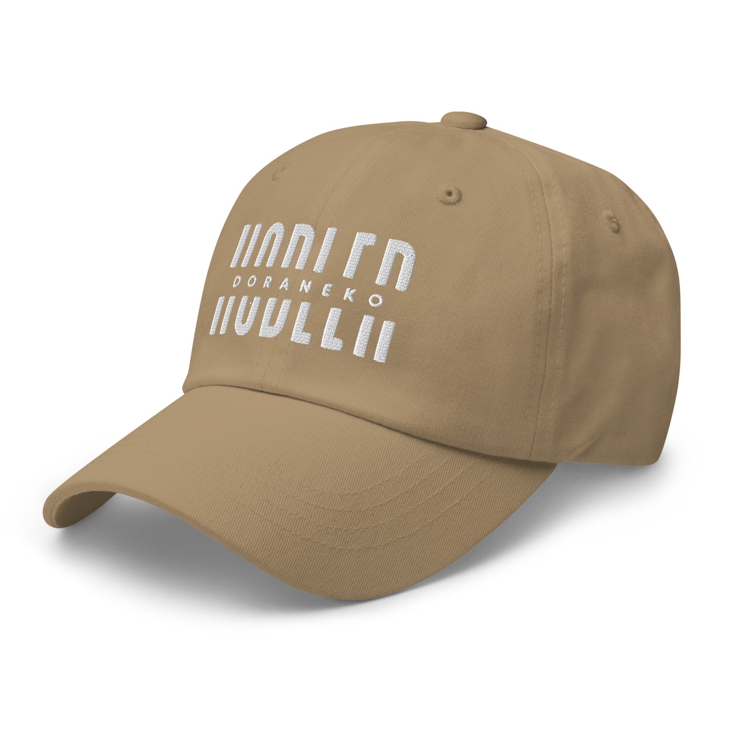 DORANEKO COLLAB ORIGINAL DESIGN | Classic Dad hat  | 刺繍ロゴ (側面BRロゴなし) 4colors