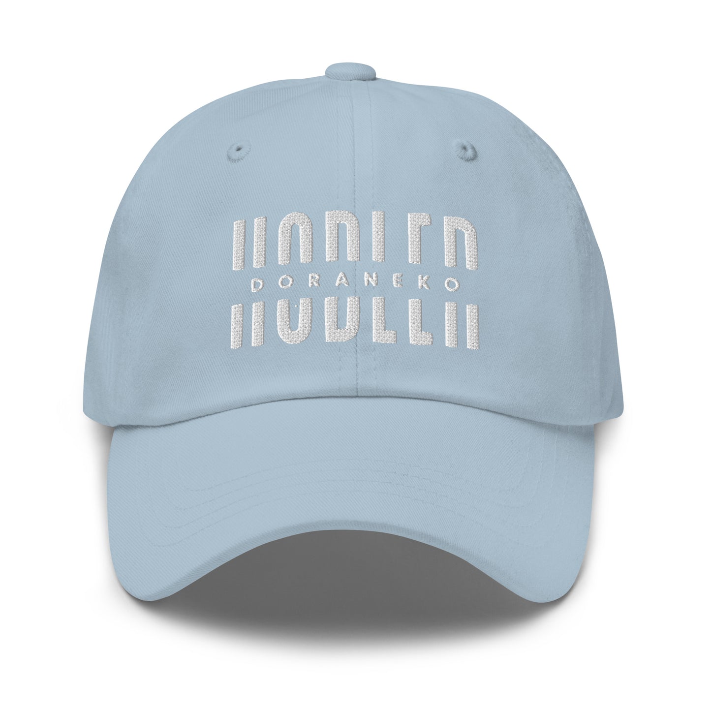 DORANEKO COLLAB ORIGINAL DESIGN | Classic Dad hat  | 刺繍ロゴ (側面BRロゴなし) 4colors