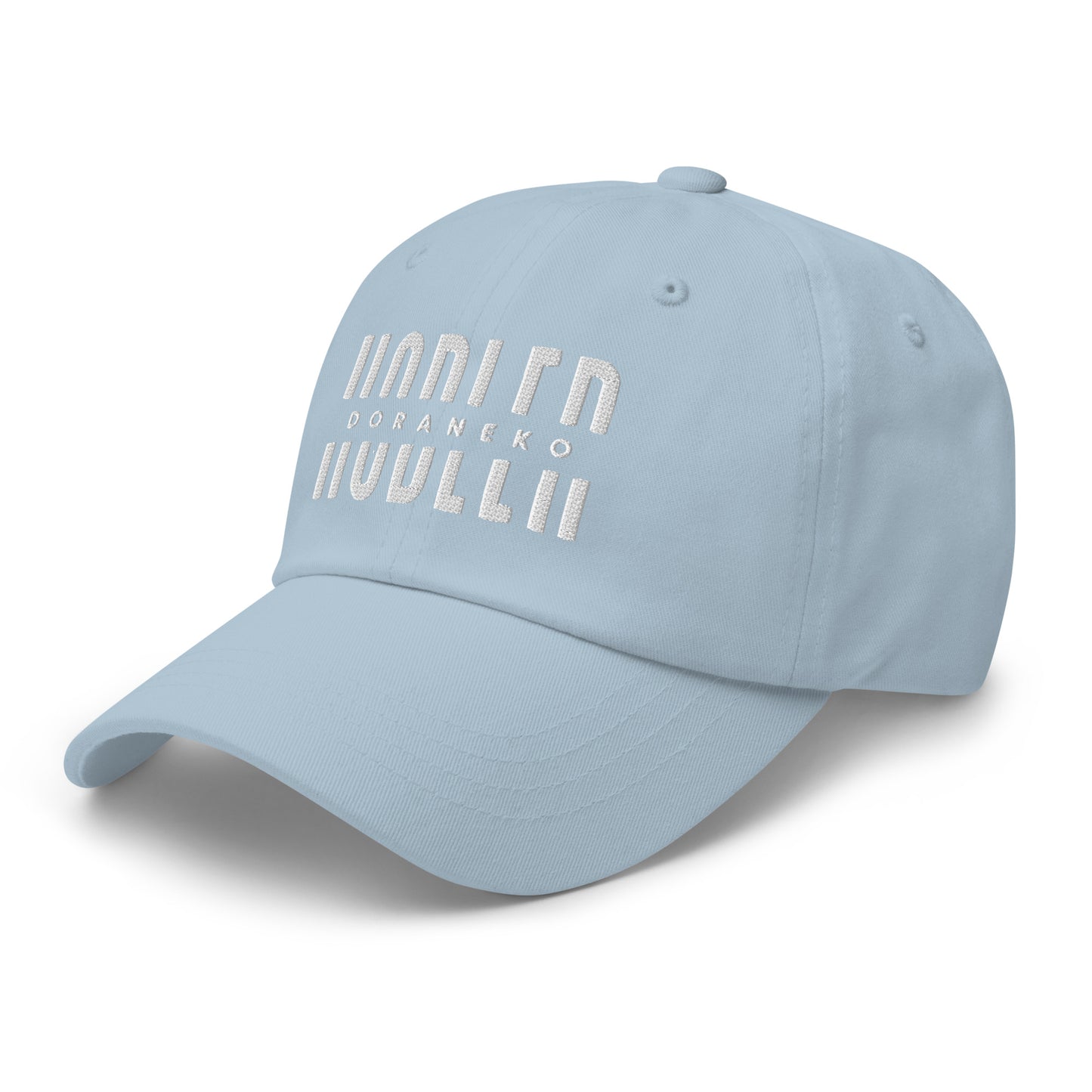 DORANEKO COLLAB ORIGINAL DESIGN | Classic Dad hat  | 刺繍ロゴ (側面BRロゴなし) 4colors