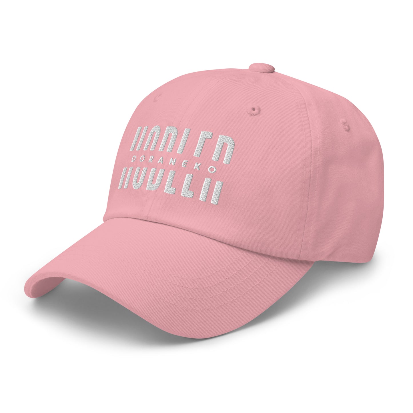 DORANEKO COLLAB ORIGINAL DESIGN | Classic Dad hat  | 刺繍ロゴ (側面BRロゴなし) 4colors