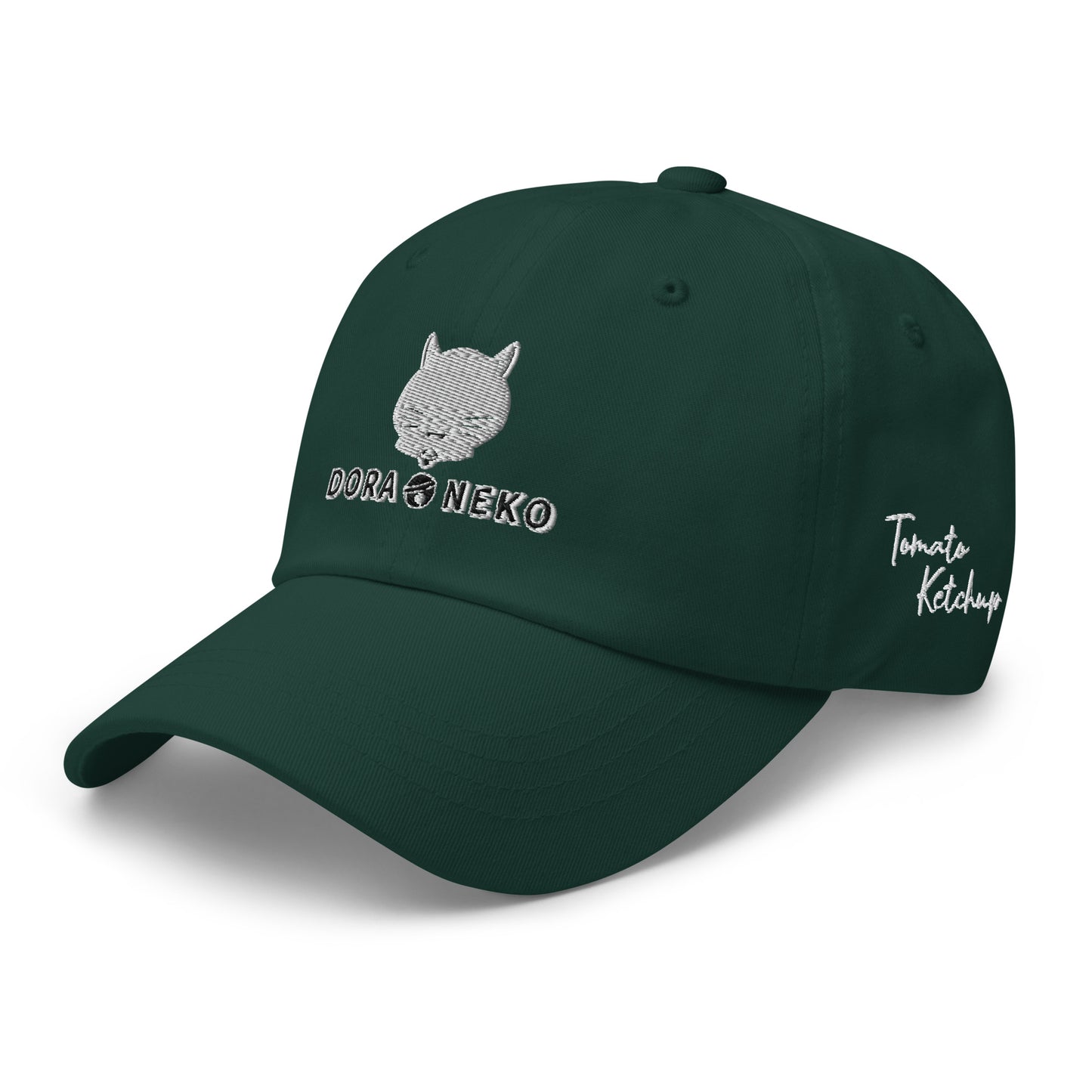 TOMATO KETCHUP COLLAB DORANEKO ORIGINAL DESIGN  | Classic Dad hat  | 刺繍ロゴ 6colors