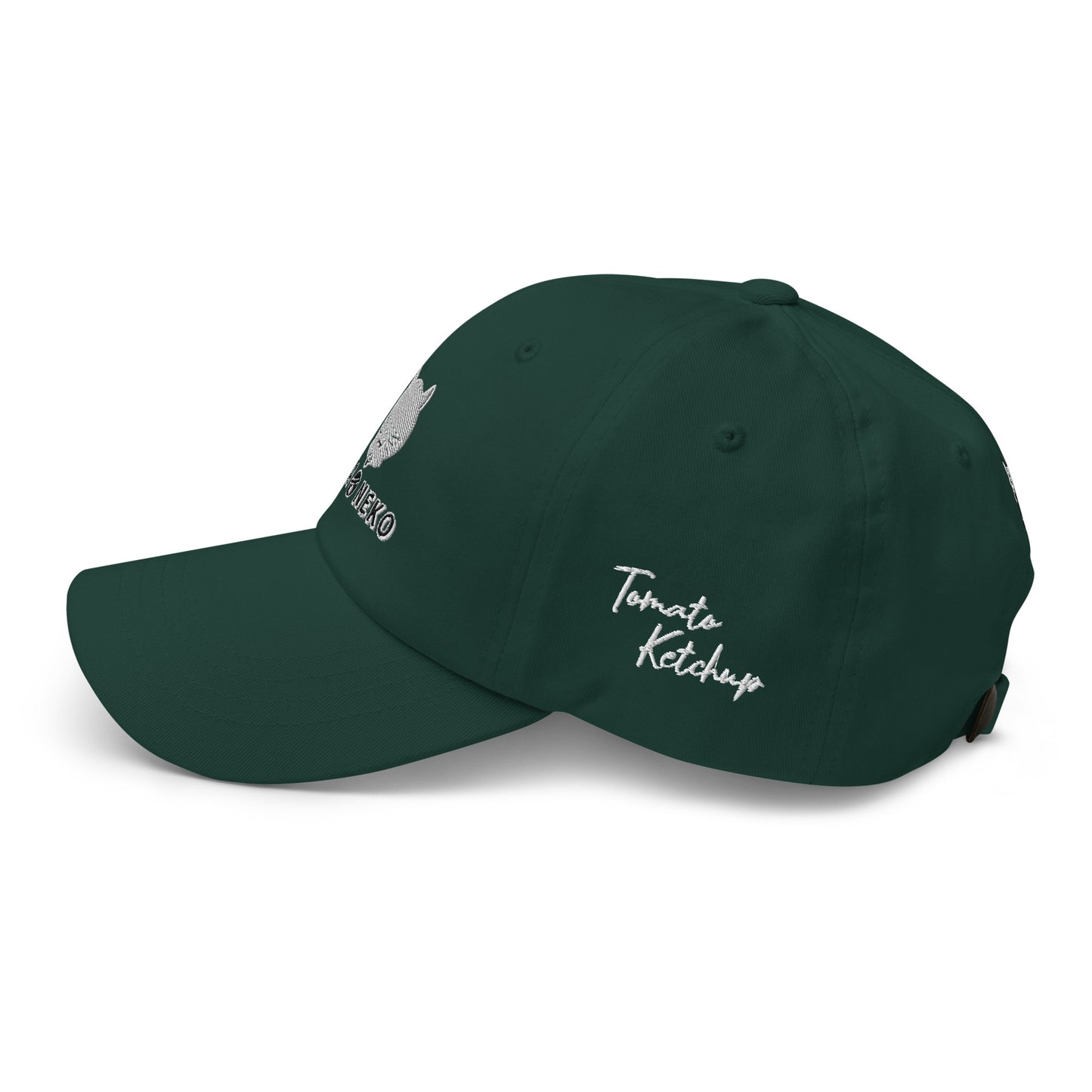 TOMATO KETCHUP COLLAB DORANEKO ORIGINAL DESIGN  | Classic Dad hat  | 刺繍ロゴ 6colors