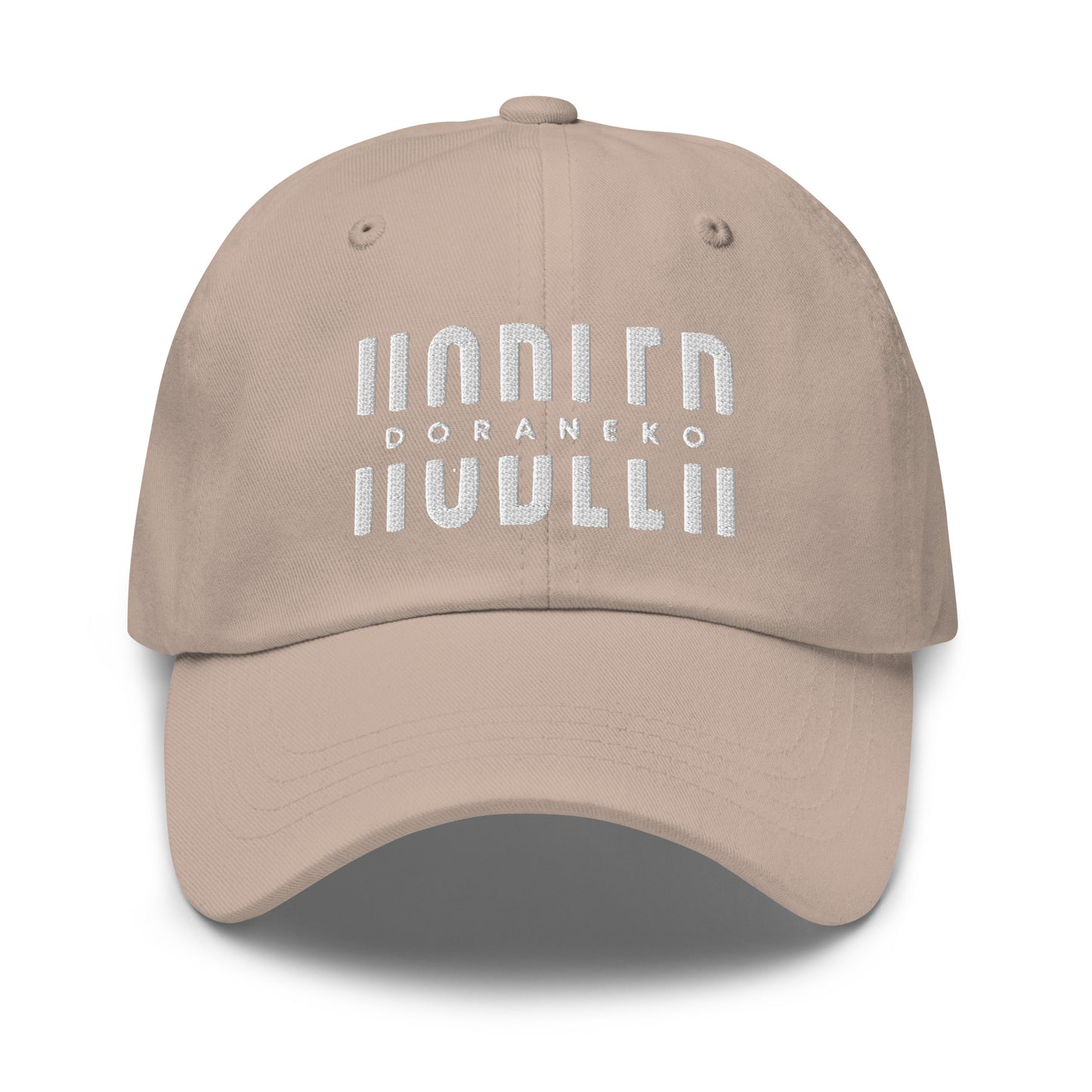 DORANEKO COLLAB ORIGINAL DESIGN | Classic Dad hat  | 刺繍ロゴ (側面BRロゴなし) 4colors