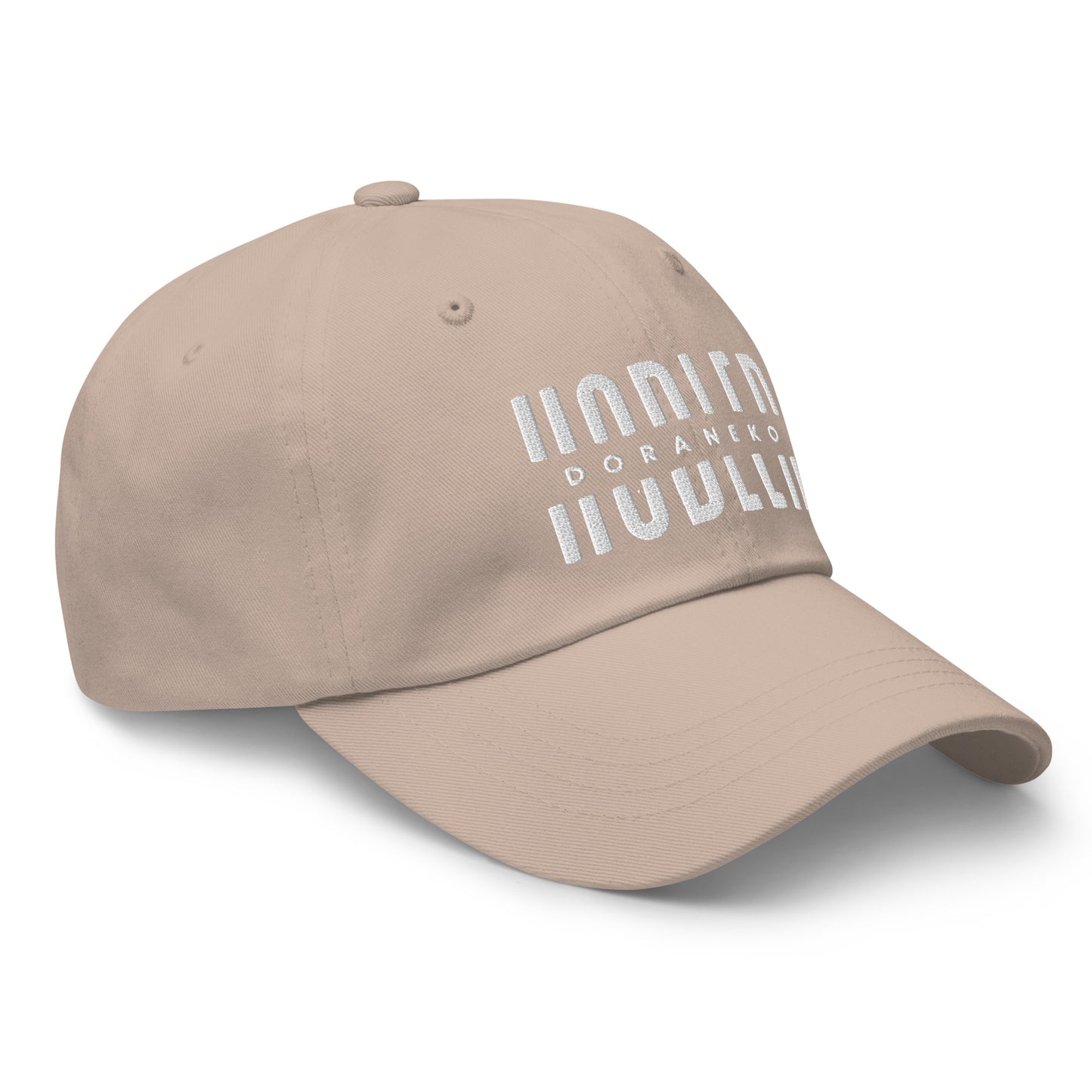 DORANEKO COLLAB ORIGINAL DESIGN | Classic Dad hat  | 刺繍ロゴ (側面BRロゴなし) 4colors