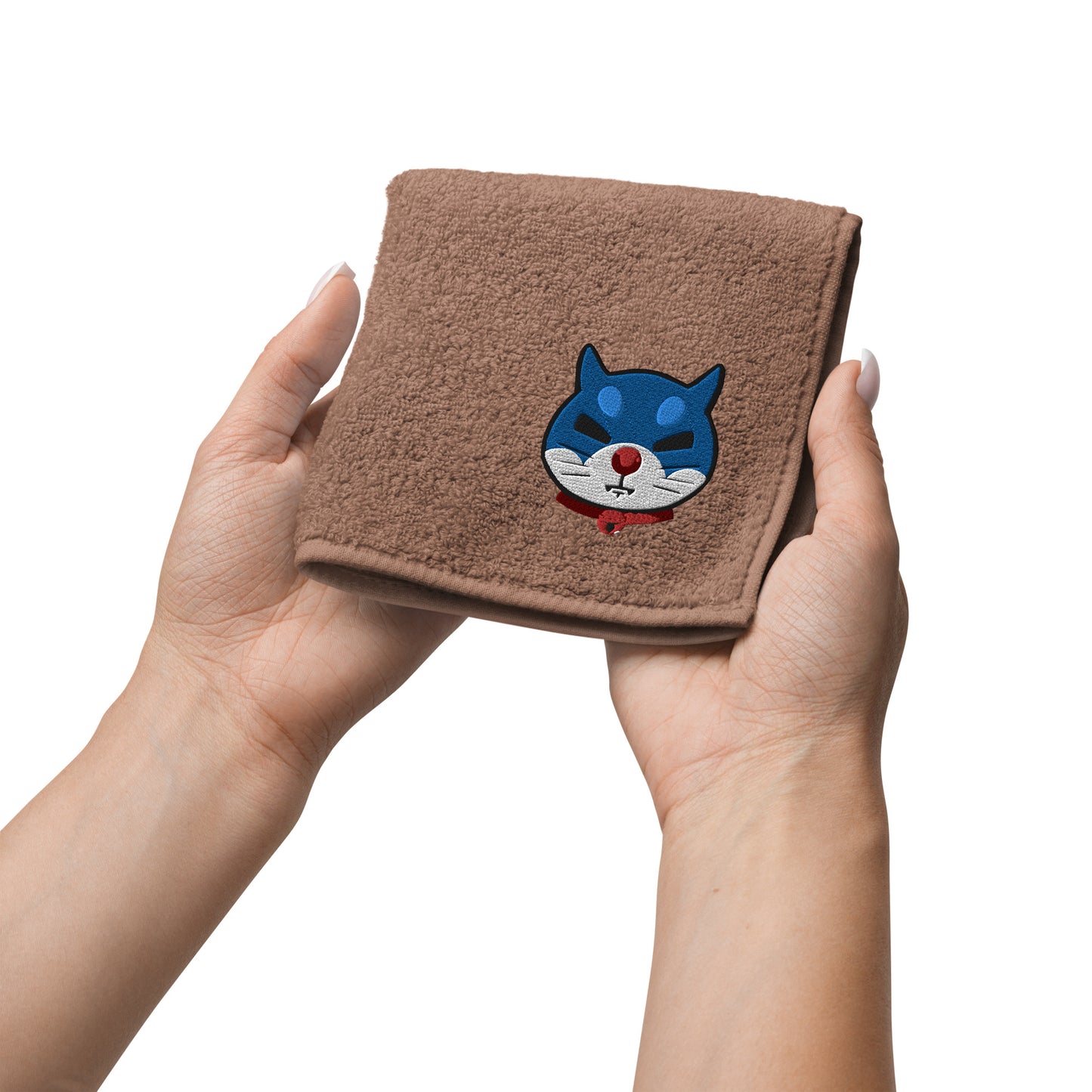 DORANEKO COLLAB DESIGN | Imabari Cotton hand towel 刺繍ロゴ | 7colors
