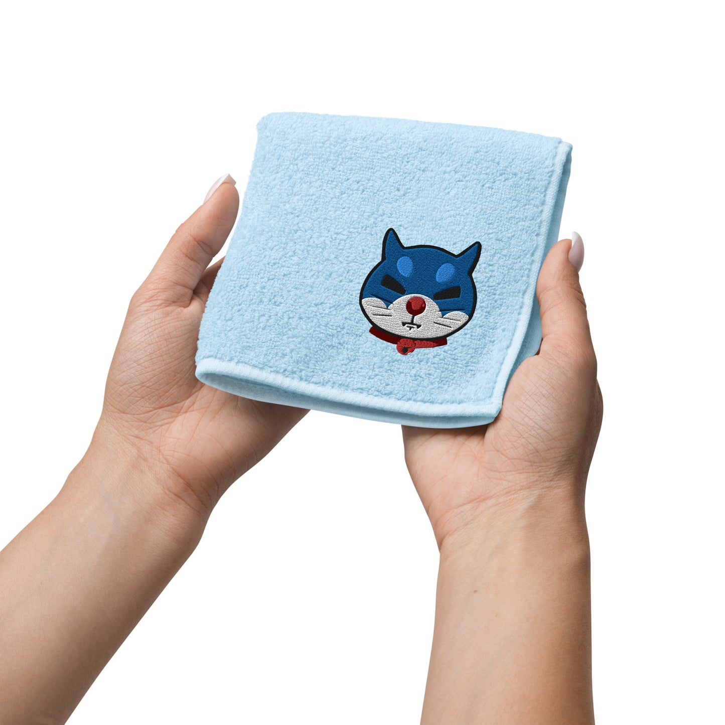 DORANEKO COLLAB DESIGN | Imabari Cotton hand towel 刺繍ロゴ | 7colors
